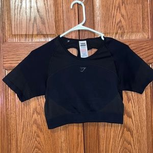Gymshark Training Sort Sleeve Crop Top | Size L | Worn once
